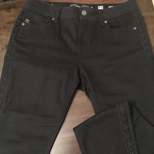 Miss me black jeans size 30